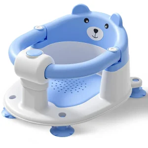 Non-Slip Infant Bath Tub Chair With 4 Suction