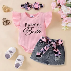 Baby Girl Clothes Newborn Romper  Set 0-18 Months