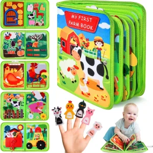Busy Book for Toddlers, Montessori Toys