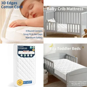 Dual-Sided Breathable Crib Mattress