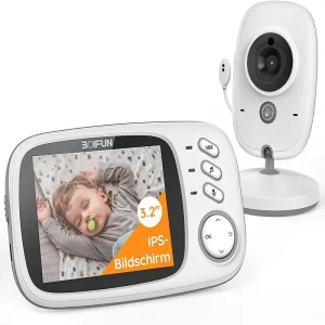 Boifun 3.2 Inch Wireless Baby Monitor with Camera